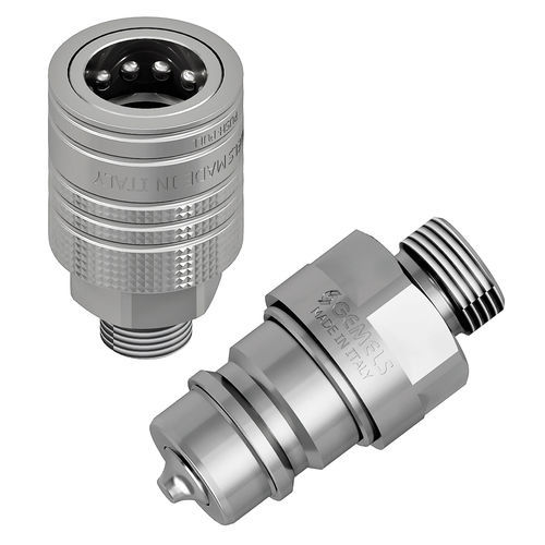 Hydraulic fitting - PUSH PULL - Gemels S.p.A. - quick / ISO / carbon steel