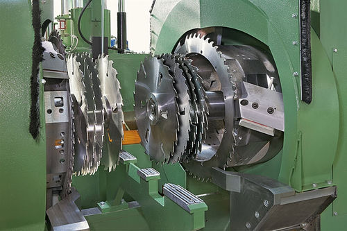 Circular saw - MH 250 - BONGIOANNI s.r.l. - automatic / multi-blade
