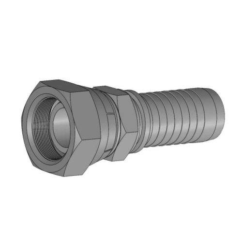 Hydraulic fitting - 24400 series - Dicsa - screw-in / BSP / mild steel