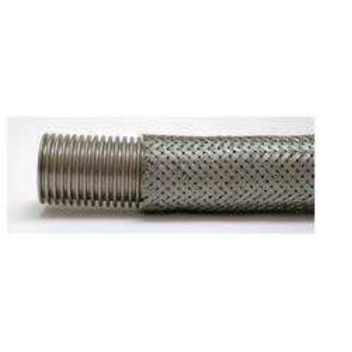 Water hose - M93211 series - Dicsa - stainless steel / high-temperature / corrugated