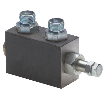 Piston valve - VFC series - Dicsa - hydraulically-operated / steel