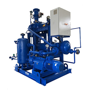 Vacuum system with booster - Nash - liquid ring pump / multi-stage