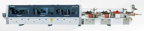 Automatic edge-banding machine - NB7CJMN - Nanxing Machinery - for panels / with glue applicator