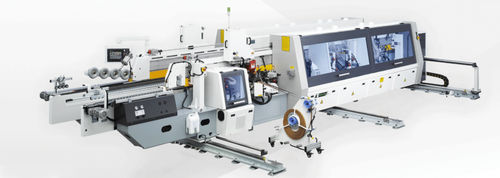 Automatic edge-banding machine - NB7HS2P - Nanxing Machinery - for panels / with glue applicator
