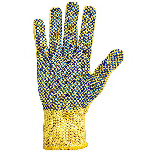 Work Glove - Kevlar Pvc - Mafepe - Mechanical Protection   Kevlar®   Yellow