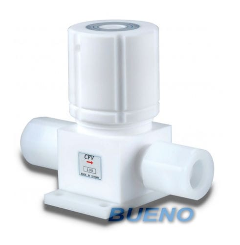Needle valve - BUENO TECHNOLOGY - shut-off / chemical-resistant / process