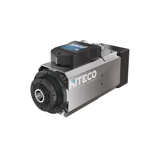 Electrospindle with automatic tool changer - QE-1F 4 12/24 I30 series - Hiteco - cooling / machining / high-power