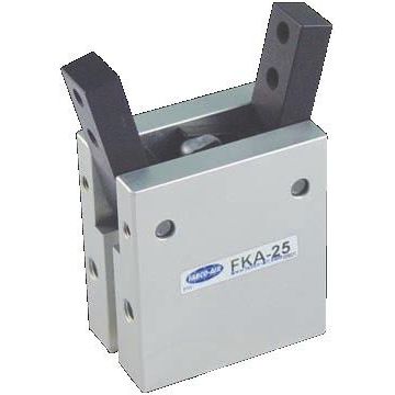 Pneumatic gripper - FKA series - FABCO-AIR - angular / 2-jaw