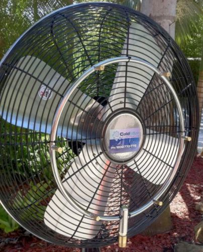Floor-standing fan - COLDMIST 6 - CoolMist Systems Australia - axial / misting
