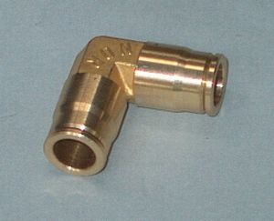 Hydraulic fitting - CM Sliplock - CoolMist Systems Australia - elbow / brass / high-pressure