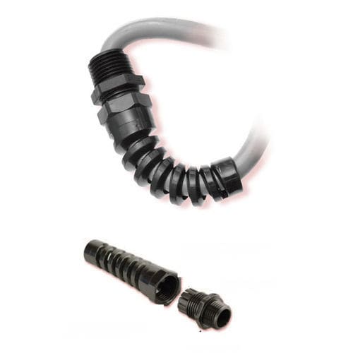 Nylon cable gland - M series - Heyco - waterproof / threaded / strain relief