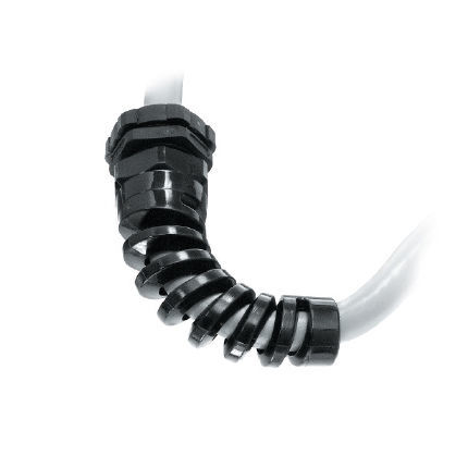Nylon cable gland - Flex RLTCG series - Heyco - waterproof / vibration-resistant / threaded