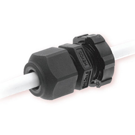 Nylon cable gland - M series - Heyco - waterproof / threaded / straight