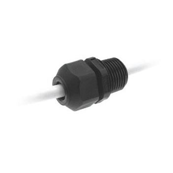 Nylon cable gland - M series - Heyco - waterproof / threaded / straight