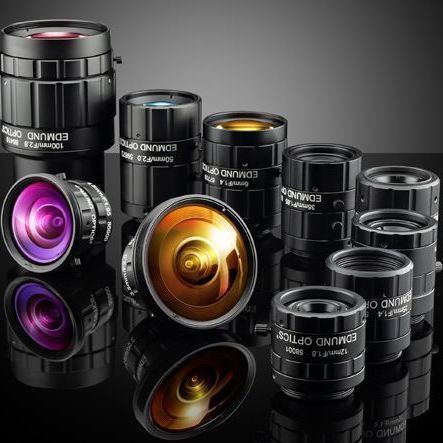 Fixed-focus camera objective - TECHSPEC&reg; C - Edmund Industrial Optics - alignment / inspection / machine vision