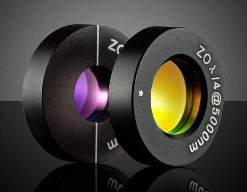 Zero order waveplate - #3401 - Edmund Industrial Optics - for mid-IR / for linear polarization conversion