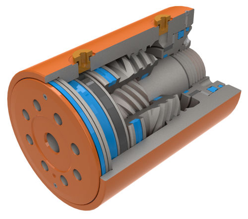 Rotary Actuator L10 Series Helac Hydraulic Double Acting