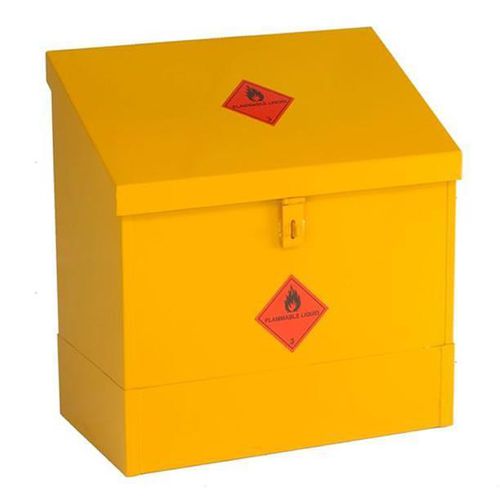 Steel waste bin - HSB26/24 - Empteezy - for liquid waste / with lid