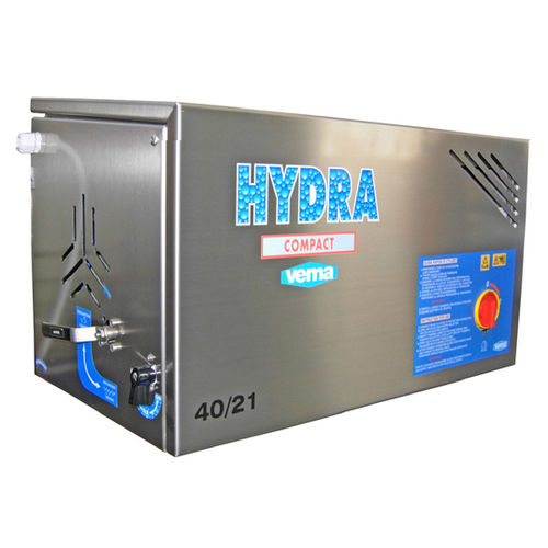 Water washing system - Hydra 40/21 - Vema - industrial / stainless steel / compact