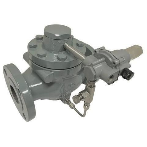 Gas back-pressure regulator - P63 - Marsh Bellofram - for natural gas / for compressed air / steel