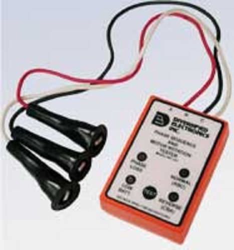 Phase sequence tester - PRT-100 - Marsh Bellofram - battery