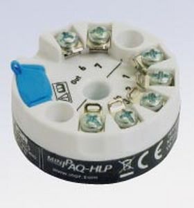 Probe head-mounted temperature transmitter - MINIPAQ-HLP - Marsh Bellofram - RTD / NAMUR / programmable