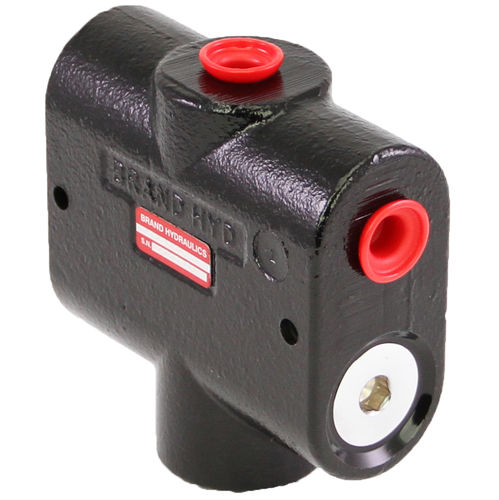 Hydraulic flow divider - BG series - BRAND HYDRAULICS - fixed-priority / cast iron