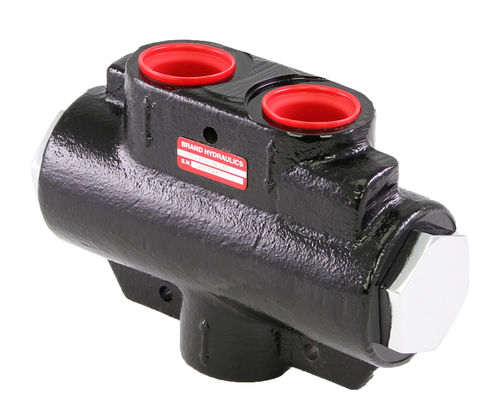Hydraulic flow divider - BG4 series - BRAND HYDRAULICS - fixed-priority / cast iron