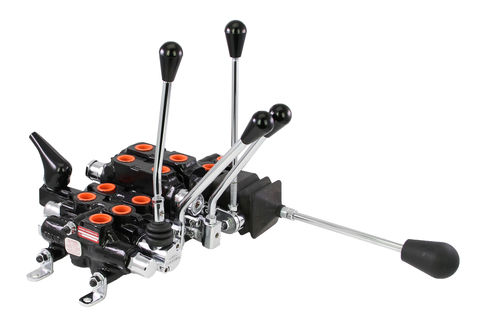 Spool hydraulic directional control valve - 34 series - BRAND HYDRAULICS - manual / 3-way / modular