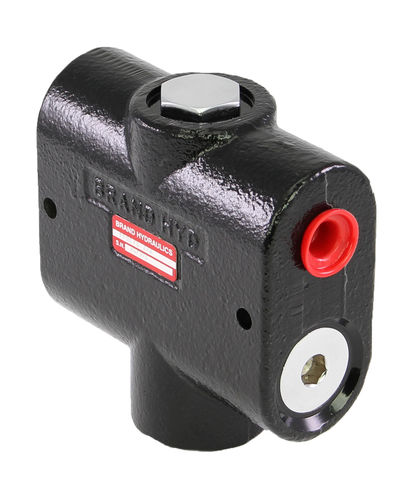 Pilote-operated check valve - POC76 series - BRAND HYDRAULICS - compact / hydraulic