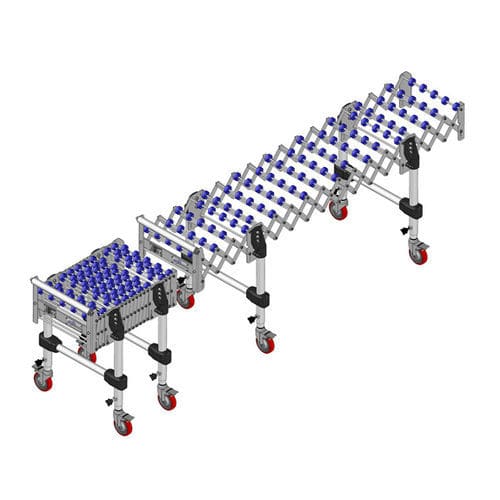 Skate wheel conveyor - TERL-50 series - FERGACOM CONVEYOR S.L ...