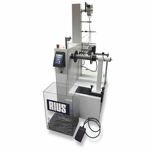 Automatic winder - M-7FI - RIUS-COMATEX - tape / cable / yarn