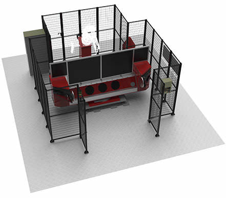 Robotic welding cell - TSH O-020A - TDRi Robotics AB