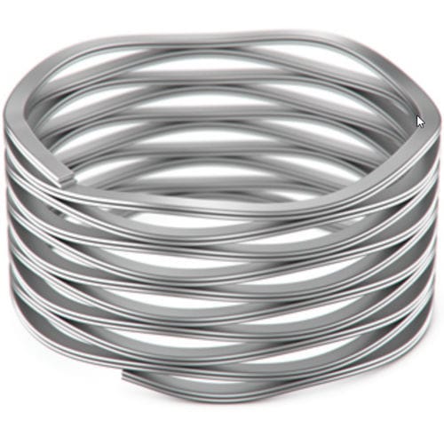Compression spring - Smalley - wave / steel / for medical equipment
