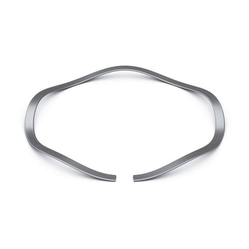 Compression spring - SSR - Smalley - wave / stainless steel / carbon