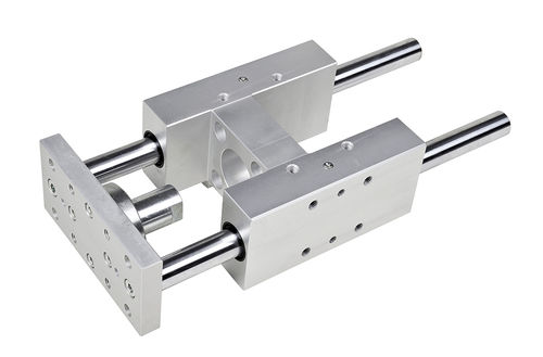 Pneumatic cylinder - UNITA' DI GUIDA PER CILINDRI - Cy.Pag. S.p.A. - anodized aluminum / guided