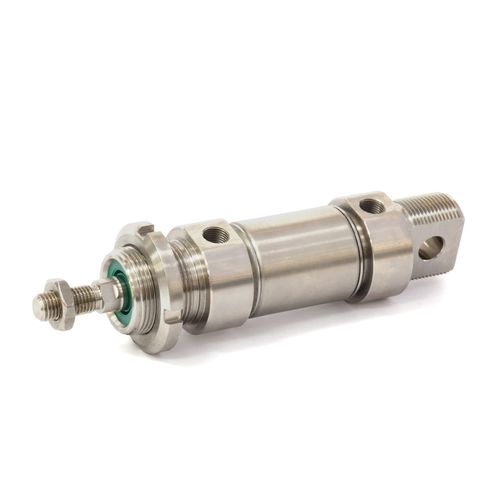 Pneumatic cylinder - CP 04 - Cy.Pag. S.p.A. - with piston rod / double-acting / stainless steel
