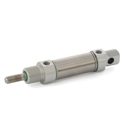 Mini cylinder - Cy.Pag. S.p.A. - pneumatic / with piston rod / anodized aluminum