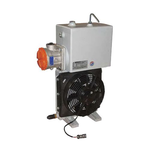 Liquid cooler - HPA TK series - Emmegi Heat Exchangers - with DC motor