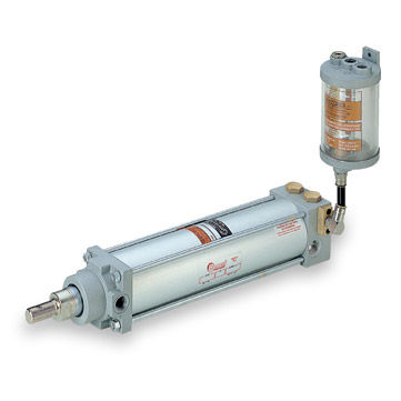 Hydro-pneumatic cylinder - UR series - Bonesi Pneumatik s.r.l. - with piston rod / tie-rod / aluminum