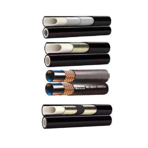 Hydraulic hose - TU2 - DEMAC Srl - synthetic rubber / industrial / double