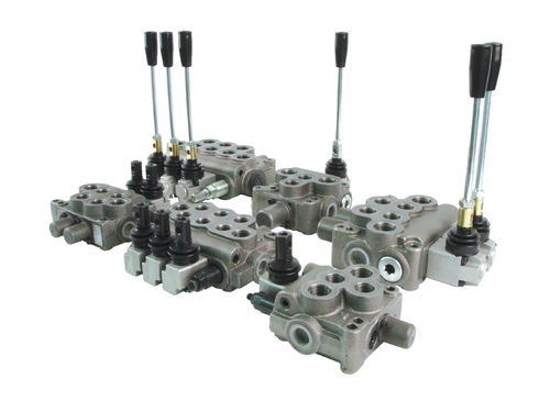 Spool hydraulic directional control valve - MCD20 series - HOF HYDRAULIC - manual / compact / cast iron