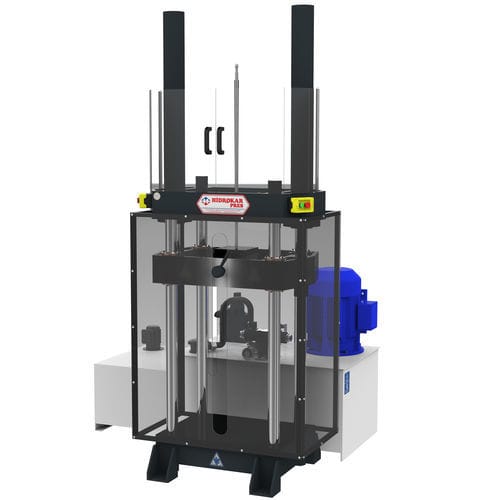 Hydraulic broaching machine - HBC - HIDROKAR PRES INDUSTRY AND TRADE CO. - vertical / pull type