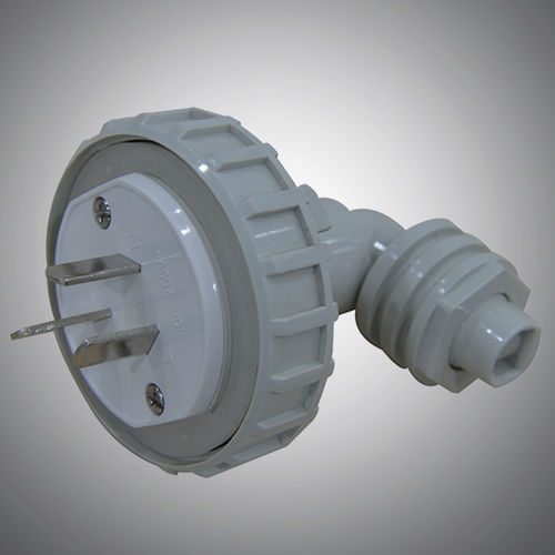 Waterproof electrical plug - JL-FS-P Series - JIANGSU JIANLONG ELECTRICAL CO.,LTD - IP56 / 2-pole / with earthing contact