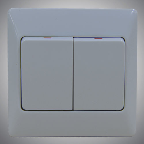 Double switch - JL-FS-CK Series - JIANGSU JIANLONG ELECTRICAL CO.,LTD - rocker / 2-pole / insulated