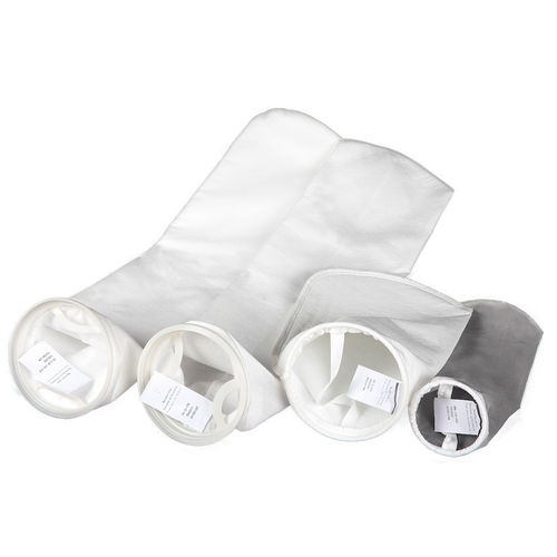 Water filter filter bag - FBP series - Membrane Solutions LLC - polypropylene / PTFE / fiber