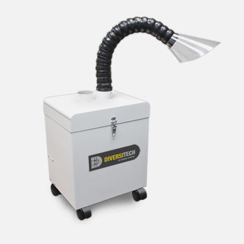 Handheld fume extractor - SOLDER-VAC II - Diversitech - soldering / industrial / laboratory