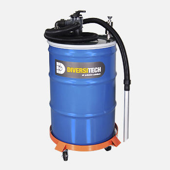 Industrial vacuum cleaner - WV  - Diversitech - chip / compressed air / reversible