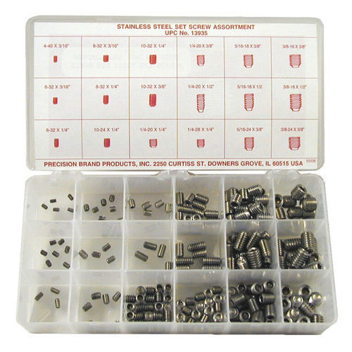 Steel headless screw - 12950 - Precision Brand Products