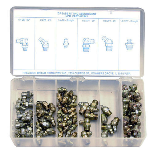 Pneumatic fitting - 12945 - Precision Brand Products - push-to-lock / plastic / steel